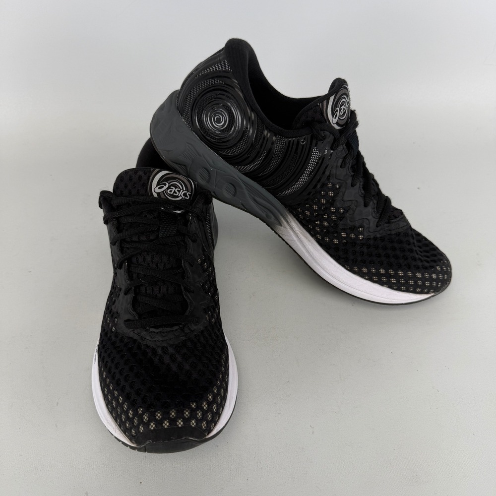 Asics Noosa FF 2 Womens Running Shoes Black Carbon T819N Size 9